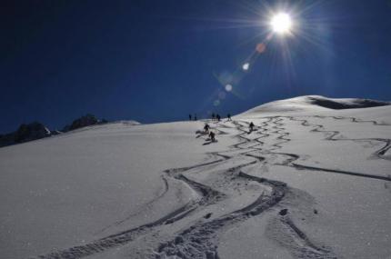 Ski hors-piste à Chamonix