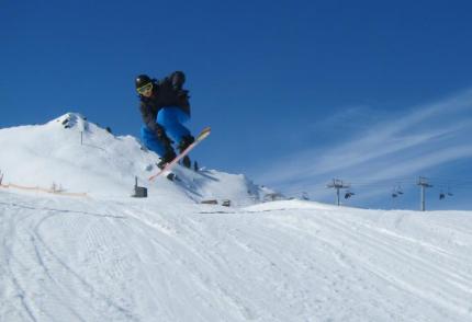 Snowboard à Chamonix